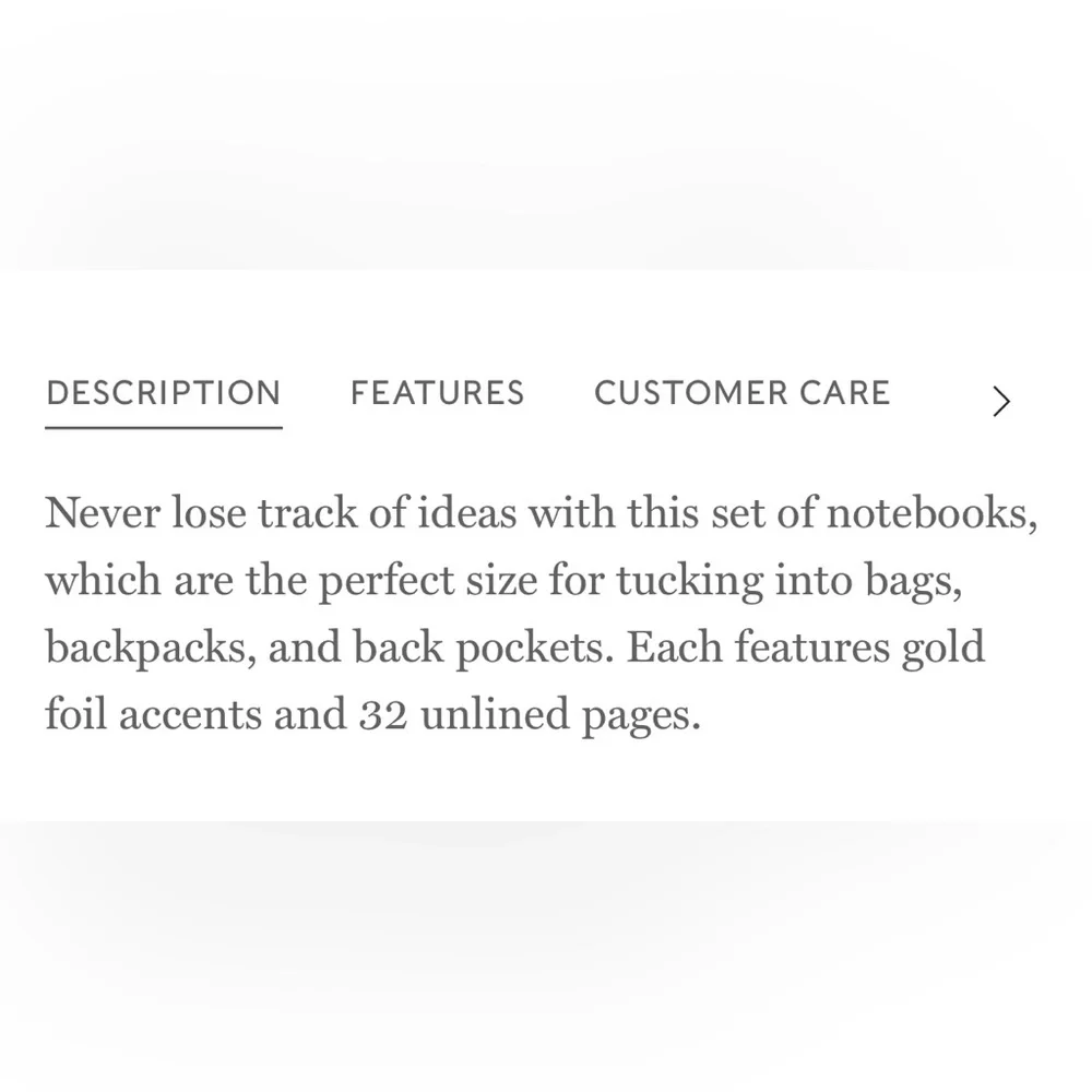 New! Rifle Paper Co. Notepad & Pocket Notebook Set - Picture 4 of 10